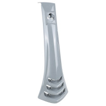Cache colonne de direction origine Piaggio 125 / 300 GTS Vespa 2018-2022 Brut