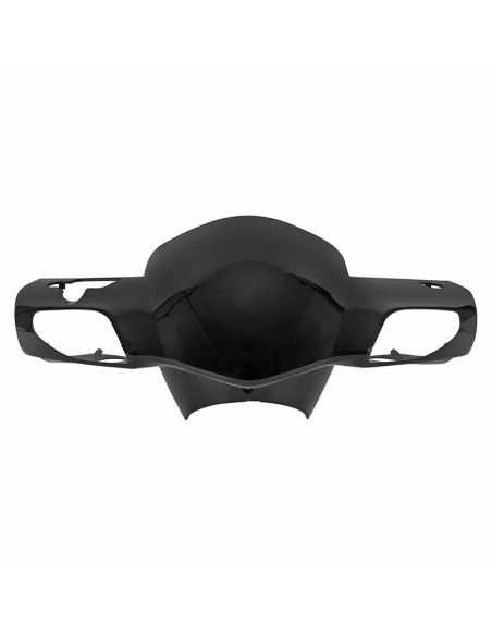 Couvre guidon avant (pour interrupteur carre) origine Piaggio 50 Typhoon après 2018 / Aprilia 50 SR après 2018 Noir brillant
