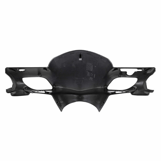 Couvre guidon avant (pour interrupteur carre) origine Piaggio 50 Typhoon après 2018 / Aprilia 50 SR après 2018 Noir brillant