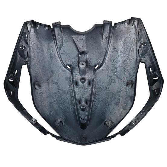 Face / tablier avant origine Piaggio 300 / 400 Beverly Noir metal n12 après 2021 -