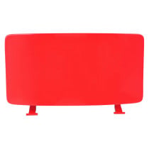 Porte de coffre / boite à gants origine Piaggio 125 / 250 / 300 Vespa GTS Rouge 894 2