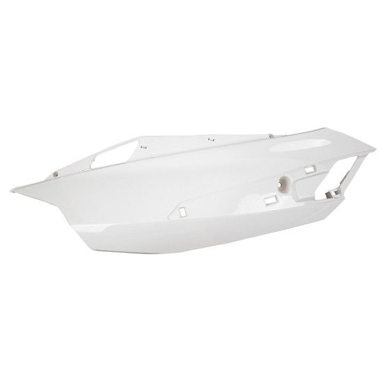 Carénage coque arrière gauche origine Piaggio 50 SXR Aprilia 2021-2023 Blanc