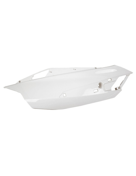 Carénage coque arrière gauche origine Piaggio 50 SXR Aprilia 2021-2023 Blanc
