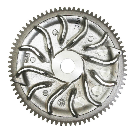 Flasque fixe de poulie motrice origine Piaggio 125 Typhoon 2T / Skipper 2T / Hexagon 2T / Gilera 125 Runner 2T