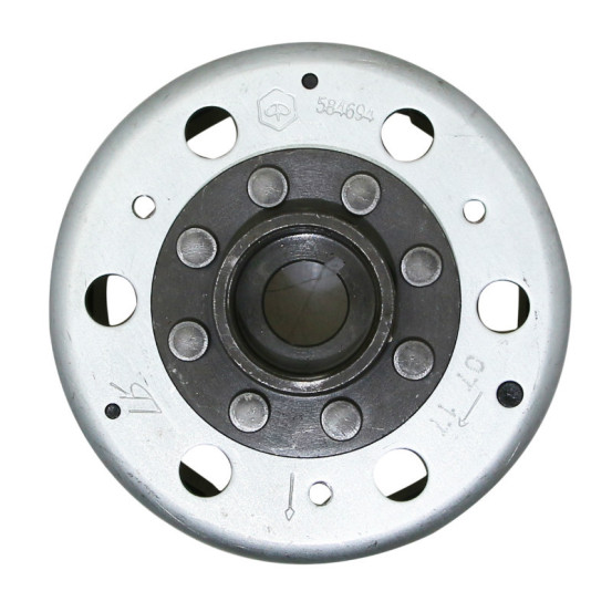 Rotor d'allumage mitsuba origine Piaggio 125 Fly / Liberty / Beverly / Typhoon / Vespa LX / Vespa-S / X8 / X9 / X-Evo