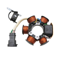 Stator d'allumage scooter origine Piaggio 50 Fly / Zip / Liberty / Vespa LX / Primavera / Typhoon / NRG / Gilera 50 Runner 2