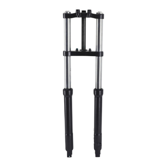 Fourche 50 à boite (livre sans platine supérieure) origine Piaggio 50 SMT / RCR Gilera / Senda R / SM Derbi X-Treme 2011-2017