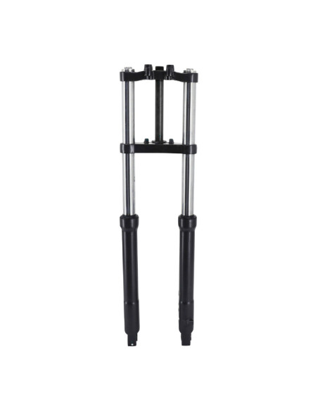 Fourche 50 à boite (livre sans platine supérieure) origine Piaggio 50 SMT / RCR Gilera / Senda R / SM Derbi X-Treme 2011-2017