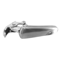 Repose pied passager gauche origine Piaggio 125 / 300 GTS chrome après 2003