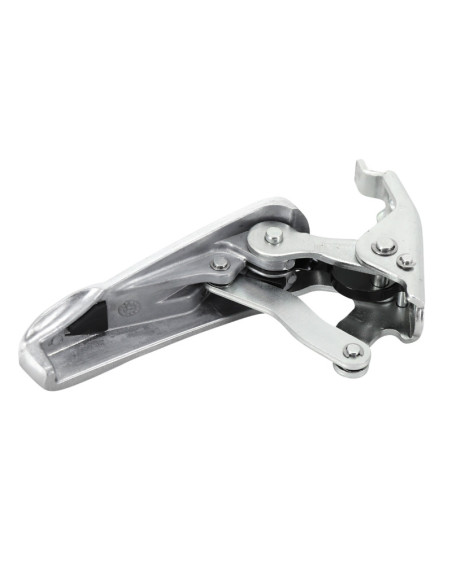 Repose pied passager droit origine Piaggio 125 / 300 GTS chrome après 2003