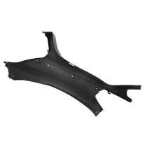 Carénage coque arrière gauche origine Piaggio 125 / 200 / 250 X8 / X-Evo Noir brillant (94) avant 2016 2