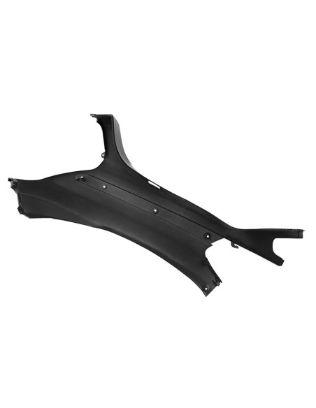 Carénage coque arrière gauche origine Piaggio 125 / 200 / 250 X8 / X-Evo Noir brillant (94) avant 2016