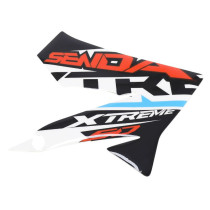 Autocollant / sticker / décor convoyeur droit origine Derbi 50 Senda X-Treme 2014-2017