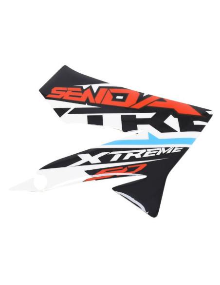 Autocollant / sticker / décor convoyeur droit origine Derbi 50 Senda X-Treme 2014-2017