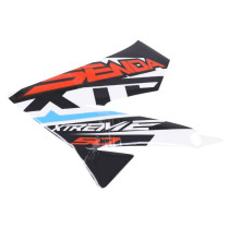 Autocollant / sticker / décor convoyeur gauche origine Derbi 50 Senda X-Treme 2014-2017