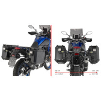 Supports valises Givi Monokey PLOS2145CAM Yamaha 700 Ténéré 2021-2024
