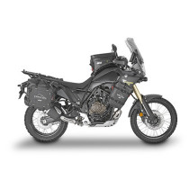 Pack bagagerie complet GIVI YAMAHA 700 Ténéré 2019 - 2024 - World Raid 2022 - 2024 Canyon - Noir