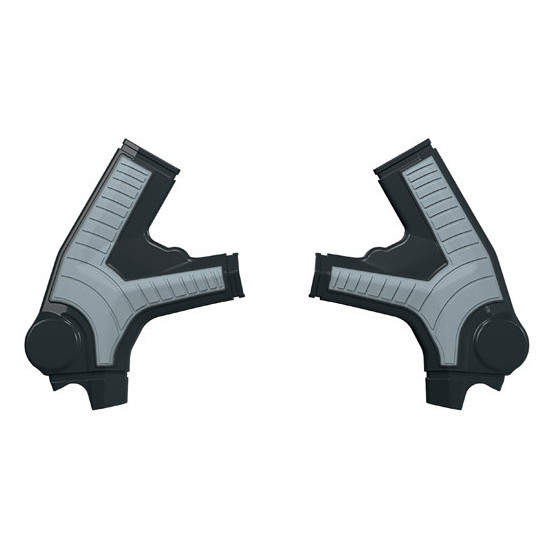 Protection de cadre bi-matiere Gris Noir RACETECH Surron Ultra Bee