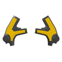 Protection de cadre bi-matiere Jaune Noir RACETECH Surron Ultra Bee
