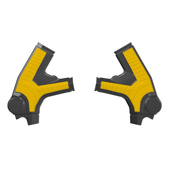 Protection de cadre bi-matiere Jaune Noir RACETECH Surron Ultra Bee