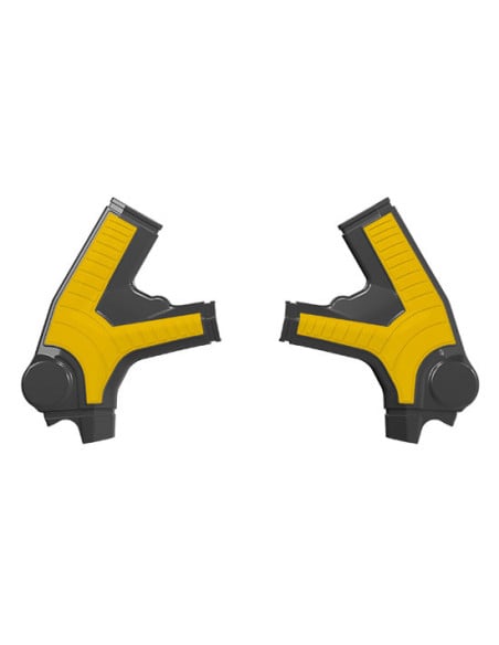 Protection de cadre bi-matiere Jaune Noir RACETECH Surron Ultra Bee