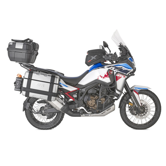 Pack bagagerie complet GIVI HONDA CRF 1100 Africa Twin 2020 - 2024 Trekker - Gris