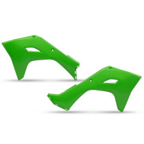 Ouies de radiateur - Vert - UFO Kawasaki 450 KX-F 2024-2026