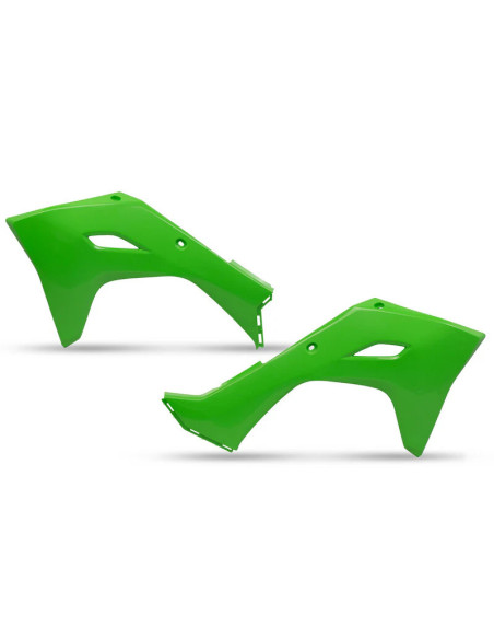 Ouies de radiateur - Vert - UFO Kawasaki 450 KX-F 2024-2026