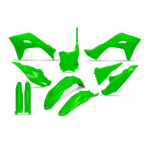 Kit plastiques complet - Néon Vert - UFO Kawasaki 450 KX-F 2024-2026