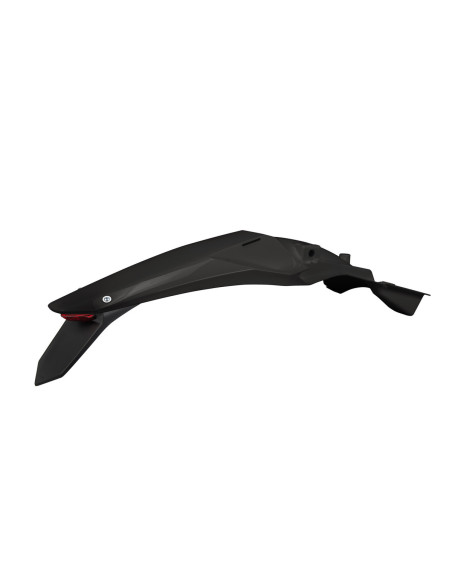 Garde boue Arrière Enduro - Noir - UFO Kawasaki 450 KX-F 2024-2026 / 250 KX-F 2025-2026