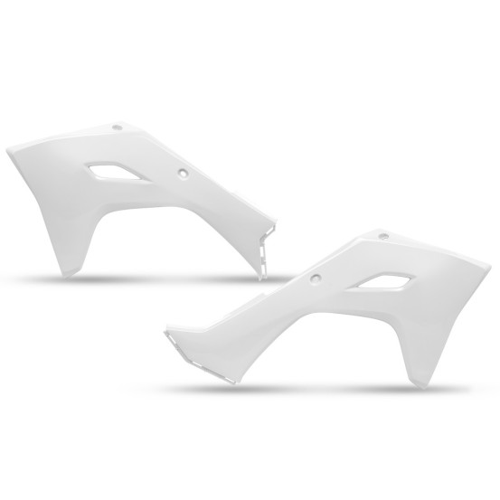 Ouies de radiateur - Blanc - UFO Kawasaki 450 KX-F 2024-2026