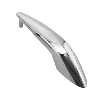 Crete de garde boue avant (l154) chrome origine Piaggio 125 / 300 Vespa GTS 2009-2016