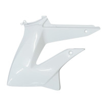Carénage ouie cache réservoir gauche origine Derbi 50 Senda 2010-2017 / Gilera 50 SMT / RCR après 2011 Blanc