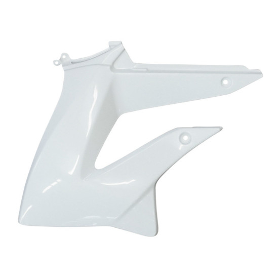 Carénage ouie cache réservoir gauche origine Derbi 50 Senda 2010-2017 / Gilera 50 SMT / RCR après 2011 Blanc
