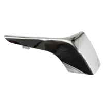 Carénage protection de tablier avant gauche origine Piaggio 50 / 125 Liberty après 2015 chrome