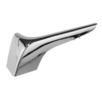 Carénage protection de tablier avant droit origine Piaggio 50 / 125 Liberty après 2015 chrome