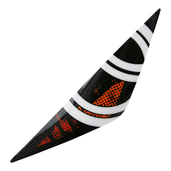 Autocollant / sticker / décor tete de fourche origine Piaggio 50 Gilera SMT / RCR après 2015 limited