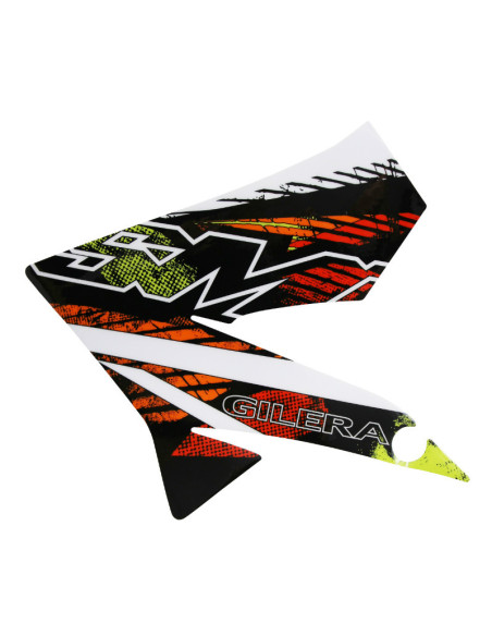 Autocollant / sticker / décor aile avant gauche origine Piaggio 50 Gilera SMT / RCR après 2015 limited