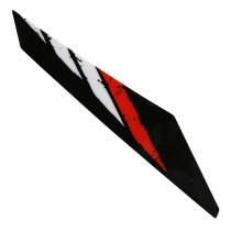 Autocollant / sticker / décor garde boue avant origine Piaggio 50 Gilera SMT / RCR limited après 2015
