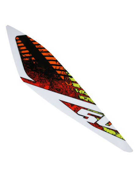 Autocollant / sticker / décor garde boue arrière droit origine Piaggio 50 Gilera SMT / RCR limited après 2015