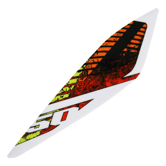 Autocollant / sticker / décor garde boue arrière gauche origine Piaggio 50 Gilera SMT / RCR limited après 2015