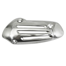 Protection / tôle de pot échappement chrome origine Piaggio 50 / 125 Vespa Sprint / Primavera 2016-2020