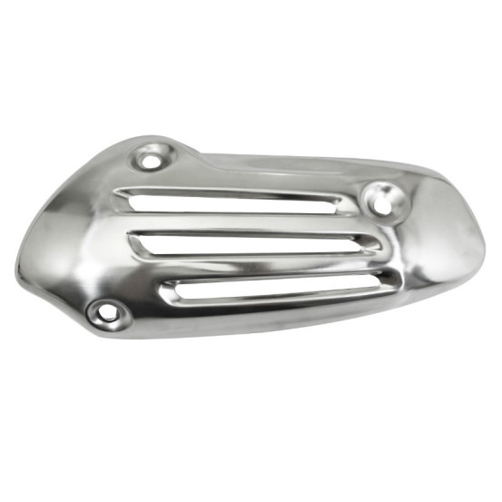 Protection / tôle de pot échappement chrome origine Piaggio 50 / 125 Vespa Sprint / Primavera 2016-2020