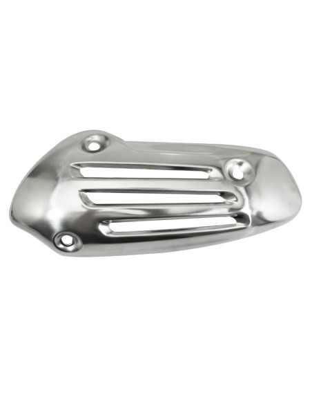 Protection / tôle de pot échappement chrome origine Piaggio 50 / 125 Vespa Sprint / Primavera 2016-2020