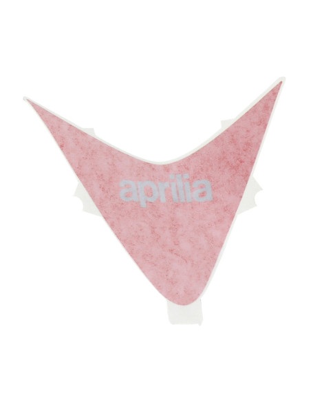 Autocollant / sticker / décor tete de fourche (Aprilia) origine Piaggio 50 / 125 RS Aprilia après 2018