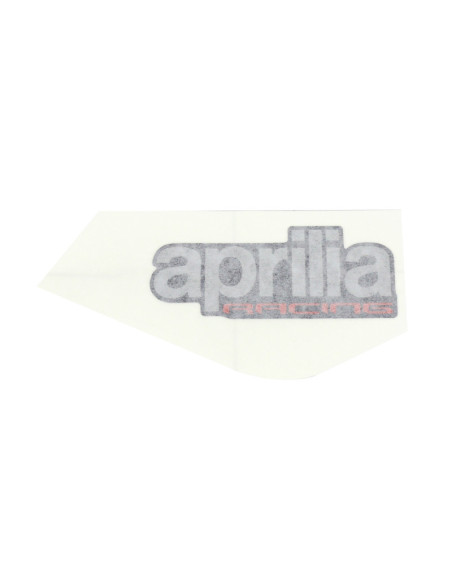 Autocollant / sticker / décor réservoir droit (Aprilia Racing) origine Piaggio 50 / 125 RS après 2017