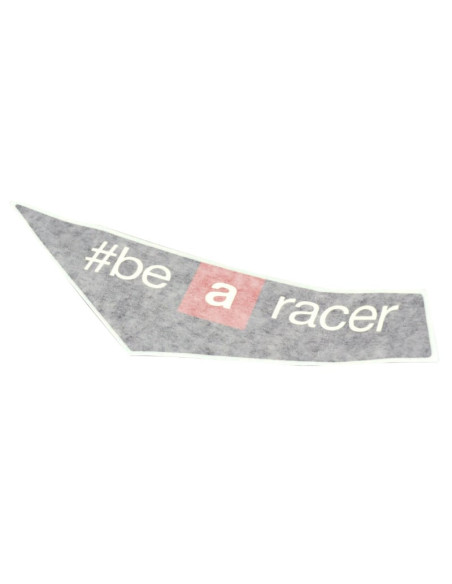 Autocollant / sticker / décor carenage droit (be a racer) origine Piaggio 50 / 125 RS après 2017
