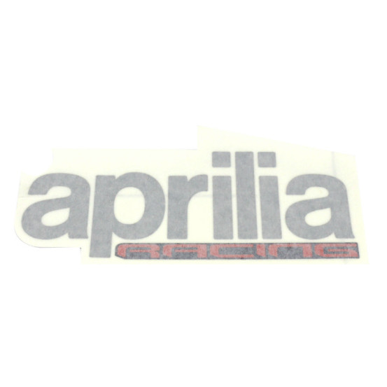 Autocollant / sticker / décor carenage droit Aprilia Racing origine Piaggio 50 / 125 RS après 2017