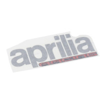 Autocollant / sticker / décor carenage gauche Aprilia Racing origine Piaggio 50 / 125 RS après 2017
