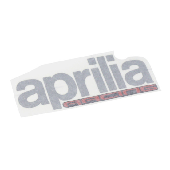 Autocollant / sticker / décor carenage gauche Aprilia Racing origine Piaggio 50 / 125 RS après 2017
